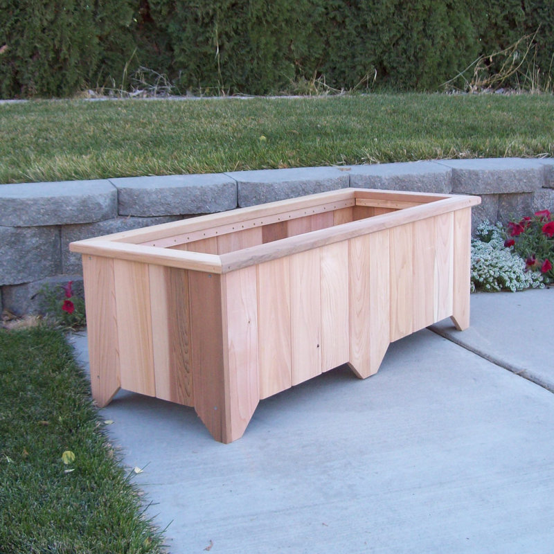 WoodCountry Cedar Planter Box & Reviews Wayfair.ca